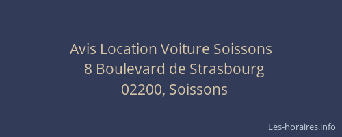 Avis Location Voiture Soissons