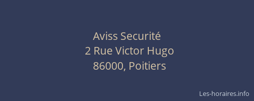 Aviss Securité