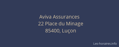 Aviva Assurances