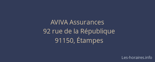 AVIVA Assurances