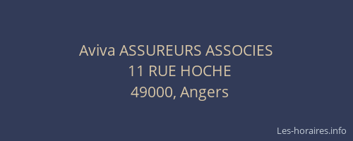 Aviva ASSUREURS ASSOCIES