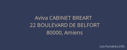 Aviva CABINET BREART
