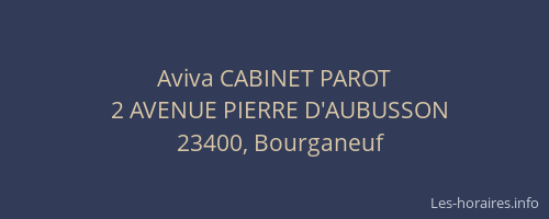 Aviva CABINET PAROT