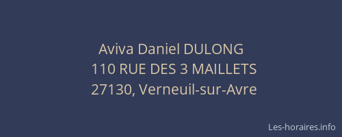 Aviva Daniel DULONG