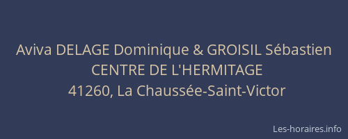 Aviva DELAGE Dominique & GROISIL S&eacute;bastien