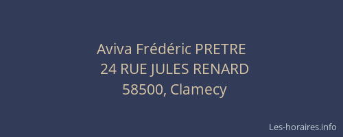 Aviva Frédéric PRETRE