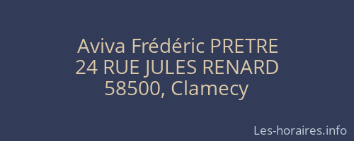 Aviva Frédéric PRETRE