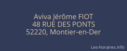 Aviva Jérôme FIOT