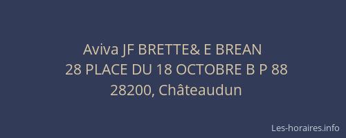 Aviva JF BRETTE& E BREAN