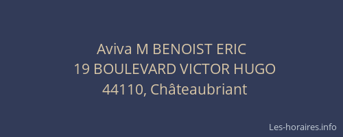 Aviva M BENOIST ERIC