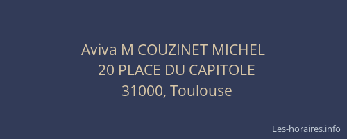 Aviva M COUZINET MICHEL