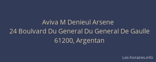 Aviva M Denieul Arsene