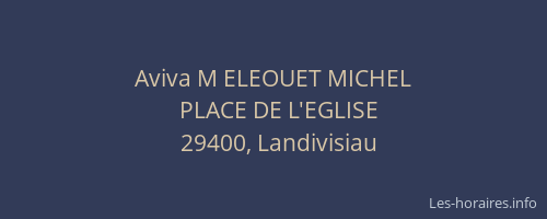 Aviva M ELEOUET MICHEL