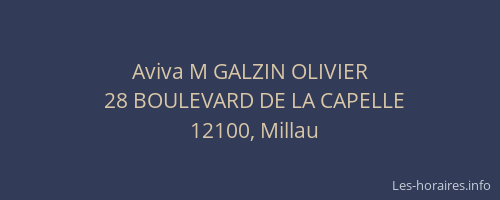 Aviva M GALZIN OLIVIER