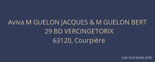 Aviva M GUELON JACQUES & M GUELON BERT