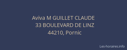 Aviva M GUILLET CLAUDE