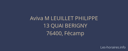Aviva M LEUILLET PHILIPPE