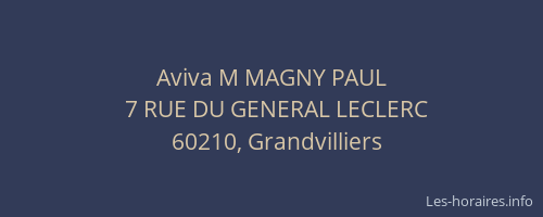 Aviva M MAGNY PAUL