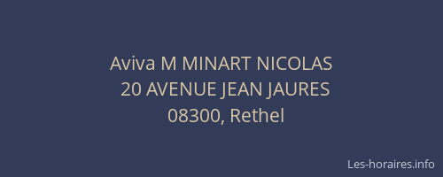 Aviva M MINART NICOLAS