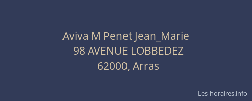 Aviva M Penet Jean_Marie