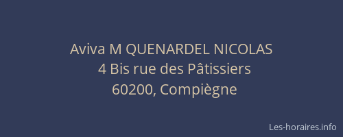 Aviva M QUENARDEL NICOLAS