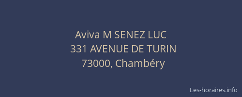 Aviva M SENEZ LUC
