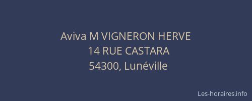 Aviva M VIGNERON HERVE