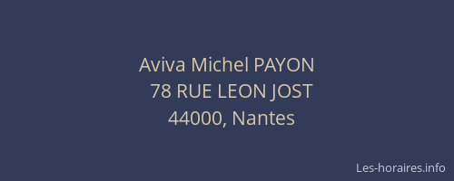 Aviva Michel PAYON