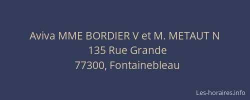 Aviva MME BORDIER V et M. METAUT N
