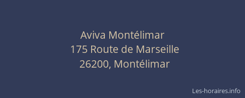 Aviva Montélimar