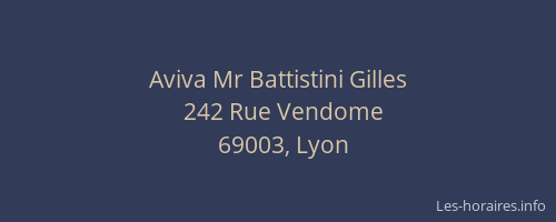 Aviva Mr Battistini Gilles