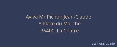 Aviva Mr Pichon Jean-Claude