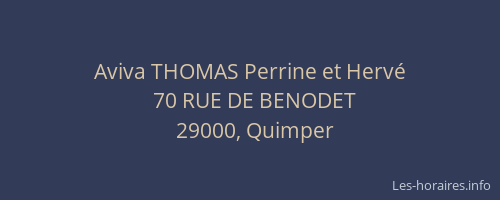 Aviva THOMAS Perrine et Hervé