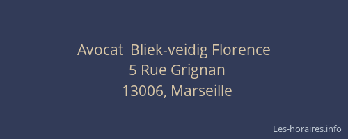 Avocat  Bliek-veidig Florence