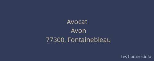 Avocat