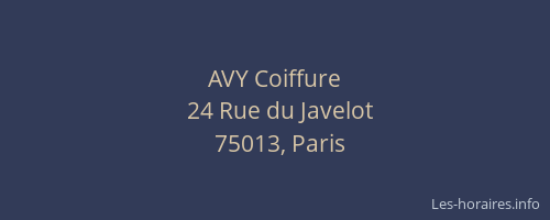 AVY Coiffure