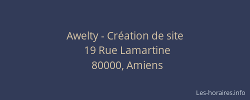 Awelty - Création de site