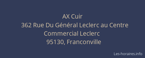 AX Cuir