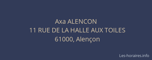Axa ALENCON