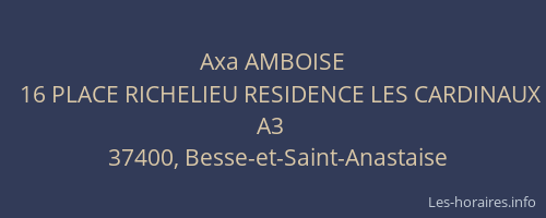 Axa AMBOISE