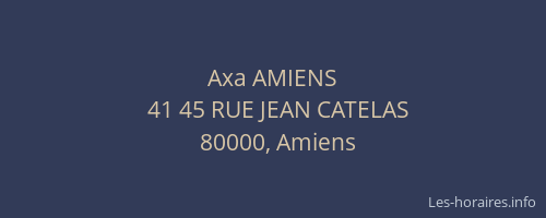 Axa AMIENS