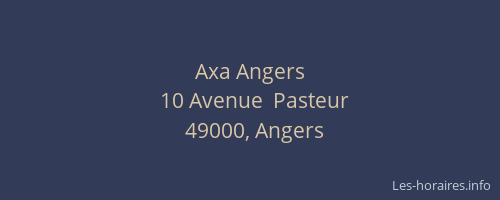 Axa Angers