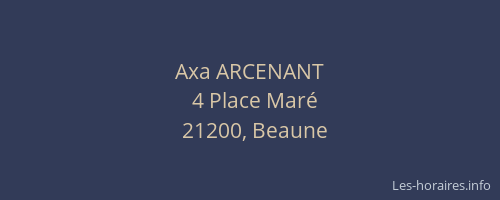 Axa ARCENANT
