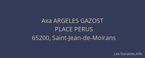 Axa ARGELES GAZOST