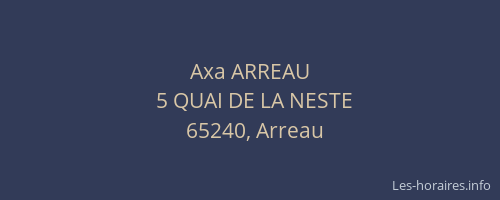 Axa ARREAU