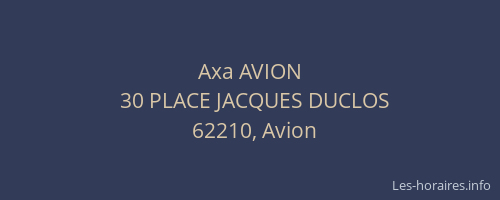 Axa AVION