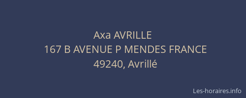 Axa AVRILLE
