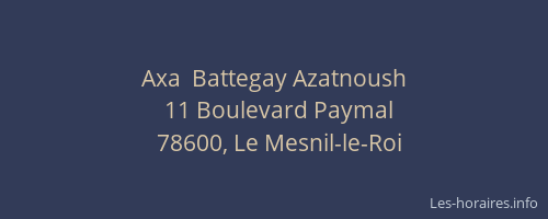Axa  Battegay Azatnoush