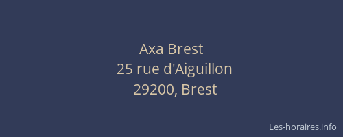 Axa Brest