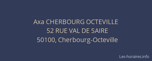 Axa CHERBOURG OCTEVILLE